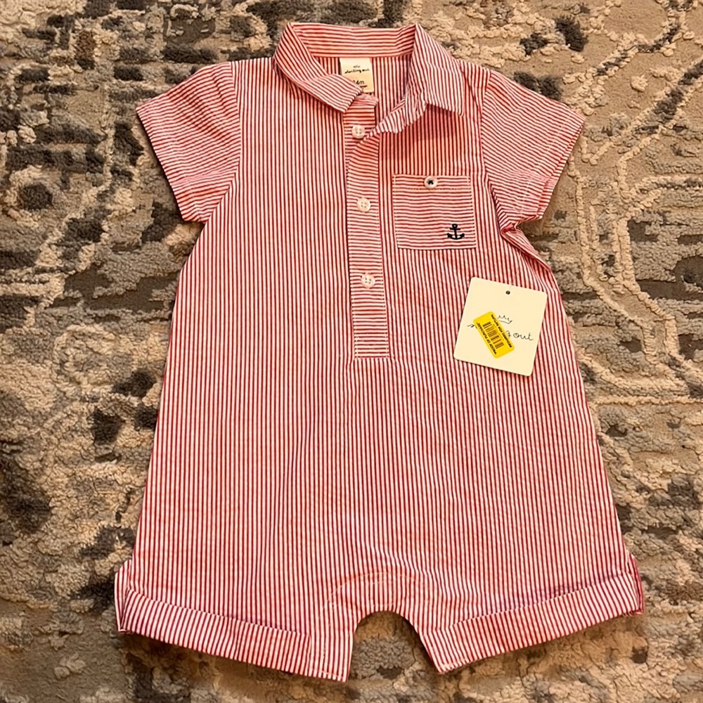 Dillard’s Toddler Boys Romper ⚓️ NWT 🏷️